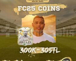 FC25 Coins - 300K/305 TL VERGİ BİZDEN SINIRLI STOK