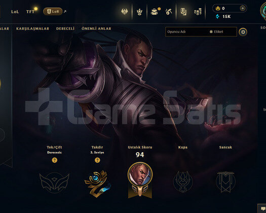 TR Unranked | 14 Hero | LoL Hesap