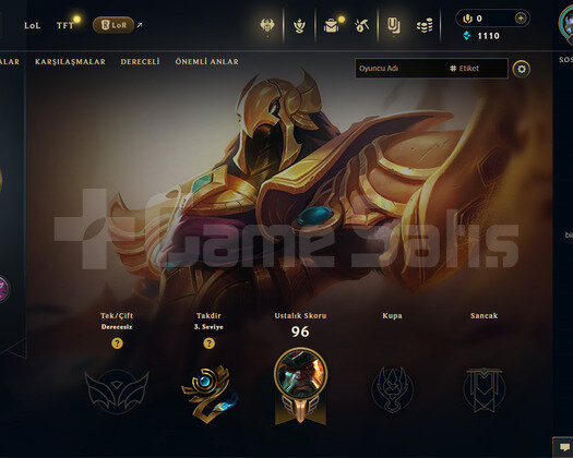 TR Unranked | 33 Hero | LoL Hesap