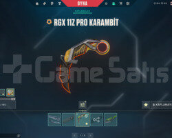 RGX PRO KARAMBİT/KAOS BAŞLANGIÇ/SERİ TETİK HESAP