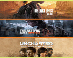 The Last of Us Part I + Part 2 + Uncharted