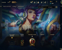 EUW Unranked | 2 Kostüm - 20 Hero | LoL Hesap
