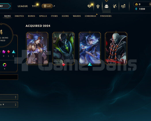 EUW Unranked | 4 Kostüm - 28 Hero | LoL Hesap