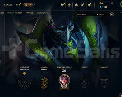 EUW Unranked | 4 Kostüm - 28 Hero | LoL Hesap