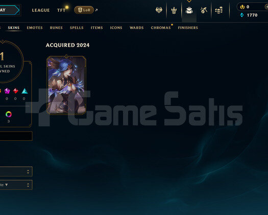 TR Unranked | 1 Kostüm - 30 Hero | LoL Hesap