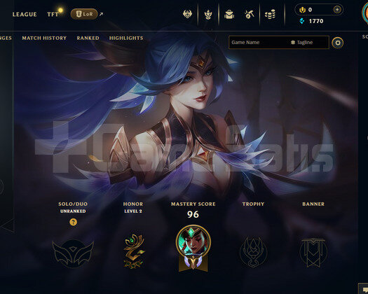 TR Unranked | 1 Kostüm - 30 Hero | LoL Hesap