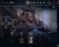 TR 95 SKİN UNRANKED + 32 K MAVİ ÖZ - LOL