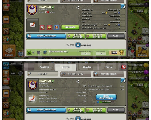 22 level şampiyon Lig klan çok ucuza