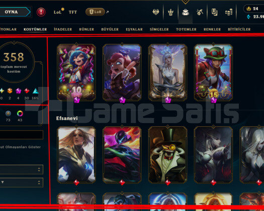 412 LEVEL / 358 SKIN / FULL HERO / +MAIL