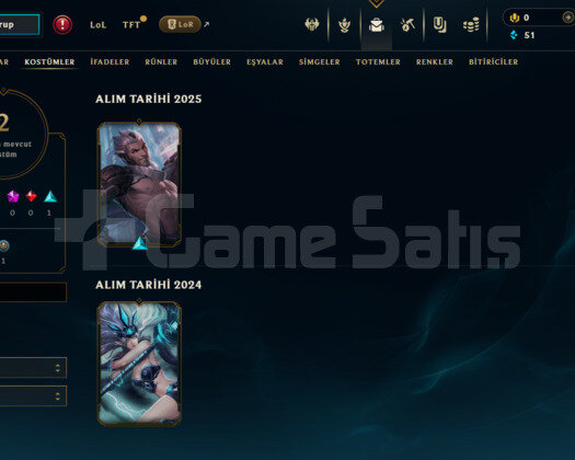 TR SİLVER 2 S12 HESABI 2 KOSTÜM