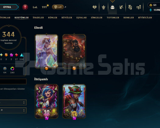 704 LEVEL / 344 SKIN / ZÜMRÜT 4 / FULL HERO /+MAIL