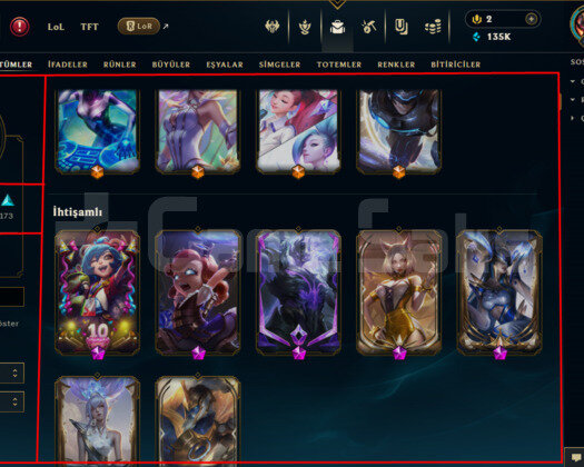 448 LEVEL / 358 SKIN / FULL HERO/7 İHTİŞAMLI/+MAIL