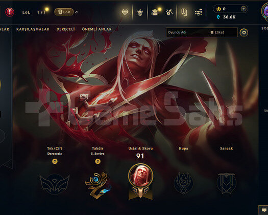 TR Unranked | 36,6K - 20 Hero | LoL