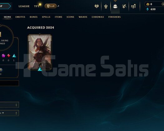 EUW Unranked | 1 Kostüm - 20 Hero | LoL Hesap