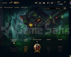 EUW Unranked | 1 Kostüm - 30K Mö | LoL Hesap