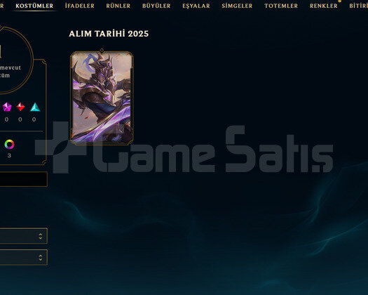 TR Geçen Sezon Gold | 1 Kostüm - 29 Hero | LoL