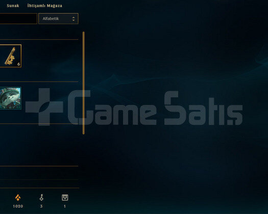 TR Geçen Sezon Gold | 1 Kostüm - 29 Hero | LoL