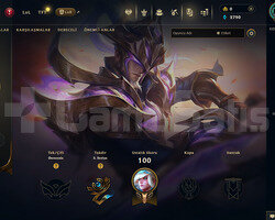 TR Geçen Sezon Gold | 1 Kostüm - 29 Hero | LoL