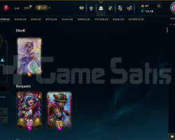 TR | 288 KOSTÜM VE 491 LEVEL UNRANKED MAİL HESAP