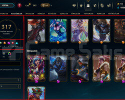 265 LEVEL / 317 SKIN / 6 İHTİŞAMLI / +MAIL / +TEL
