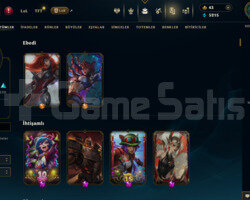 TR / 362 LEVEL / 204 SKIN / FULL HERO / +MAIL