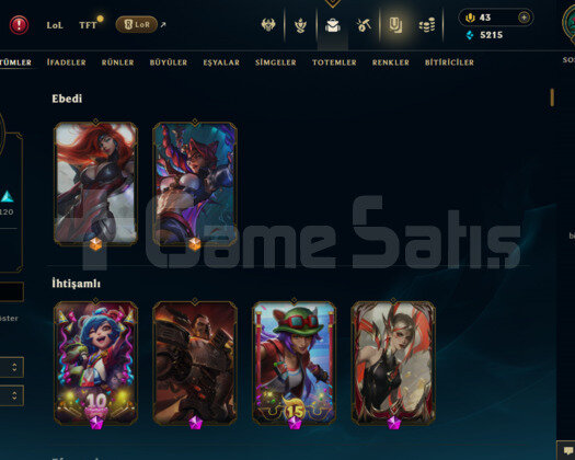 TR / 362 LEVEL / 204 SKIN / FULL HERO / +MAIL