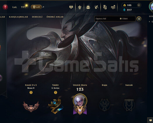 EUW 16 SKİN BRONZ HESAP - LOL