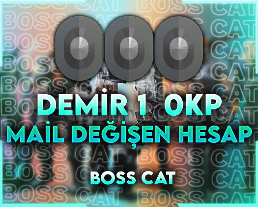 TR - DEMİR 1 0 KP - MAİL DEĞİŞEN - ULTRA DÜŞÜK MMR