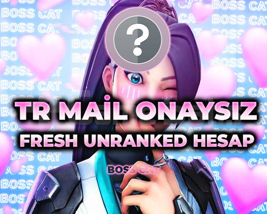TR +20 LVL UNRANKED - MAİL ONAYSIZ - FRESH!