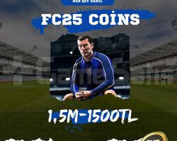 KONSOL FC25 Coins - 1,5M/1500 TL