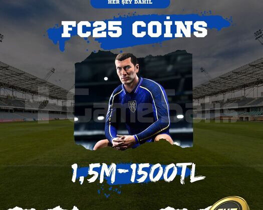 KONSOL FC25 Coins - 1,5M/1500 TL