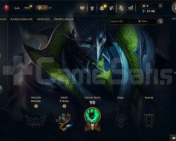 TR Unranked | 1 Kostüm - 8 Hero | LoL Hesap