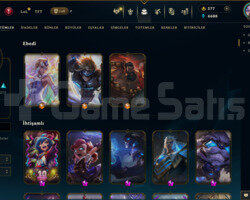 782 KOSTÜM 1113 LVL UNRANKED EFSANE MAİLLİ HESAP
