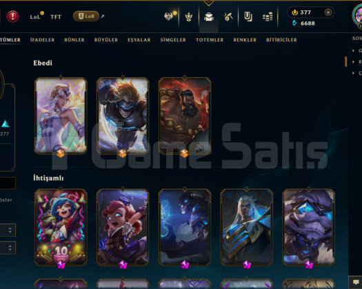 782 KOSTÜM 1113 LVL UNRANKED EFSANE MAİLLİ HESAP