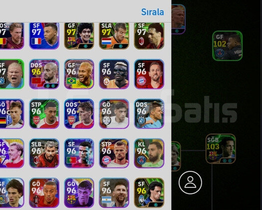 105 HALAND 105 BERBATOV FULL REZERV
