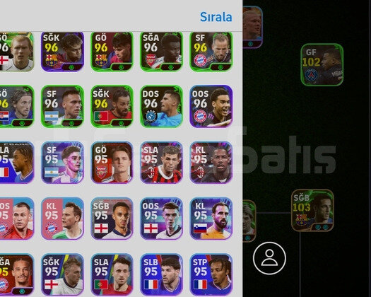 105 HALAND 105 BERBATOV FULL REZERV
