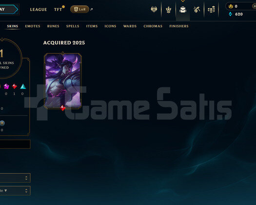 EUW Unranked | 1 Kostüm - 23 Hero | LoL Hesap