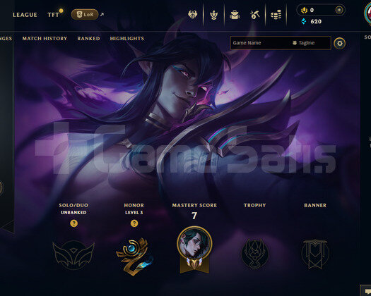 EUW Unranked | 1 Kostüm - 23 Hero | LoL Hesap