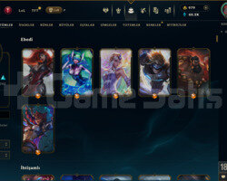 660 KOSTÜM VE 955 LVL 60+ ÖZ EFSANE MAİLLİ HESAP