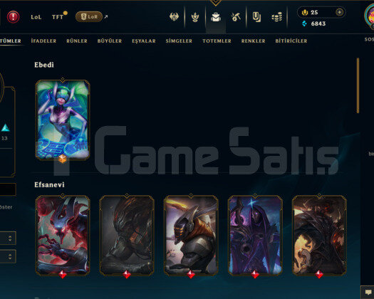 TR 44 SKİN UNRANKED HESAP - LOL