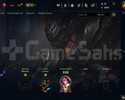 TR 44 SKİN UNRANKED HESAP - LOL