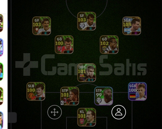 3134KG 106 Messi ve 104 David villa Mainlik!!!