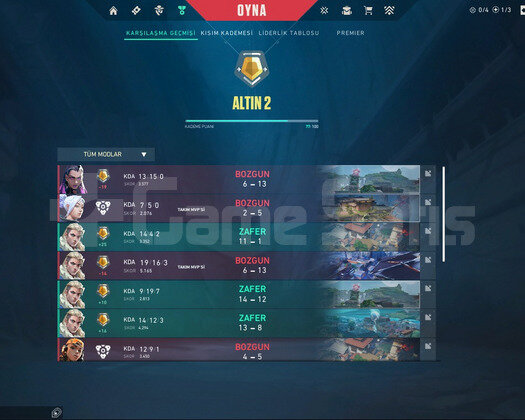 TR + MAİL DEĞİŞEN + 2 PHANTOM 1 VANDAL 1 BIÇAK!