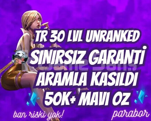 TR SINIRSIZ GARANTİLİ ARAMLA KASILMIŞ 50K+ ÖZ