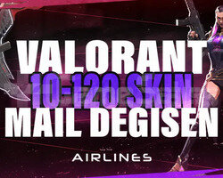 TR | 10-120 SKİN GARANTİLİ MAİL DEĞİŞEN / BOŞ YOK