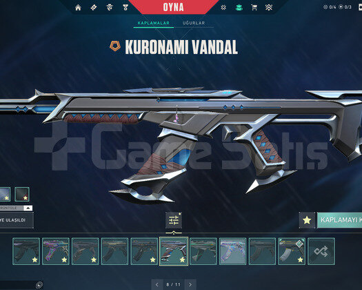 ULU PENÇE BIÇAKLI 9 VANDAL 7 BIÇAKLI FENA HESAP!!
