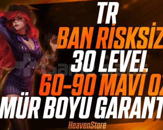 TR BAN RİSKSİZ UNRANKED 60-80K MAVİÖZ