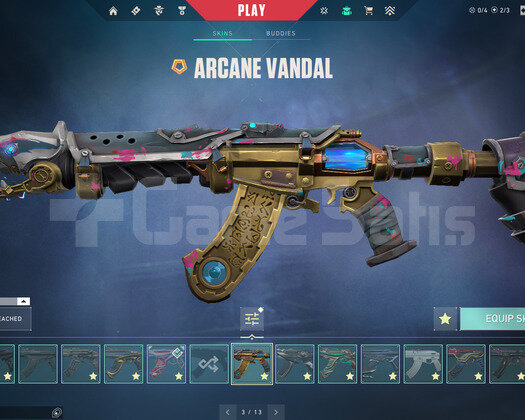 VCT 2025 KARAMBITLI ARCANE VANDALLI DOPDOLU ACC!!