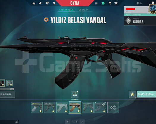 6BIÇAK//8 VANDAL//4 PHANTOM//BOL SKİNLİ MAİNLİK!!