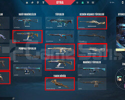 6BIÇAK//8 VANDAL//4 PHANTOM//BOL SKİNLİ MAİNLİK!!